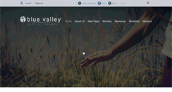 Desktop Screenshot of bluevalleybaptist.org